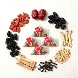 Kidney tea formula Ginseng Five Treasure TeaCombination Scented Tea  Five Treasure Tea RedDate Wolfberry Tea Men's Tea Health TeaMulberry Herbal Formula Health Tea