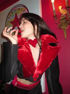 Velvet Heart Corsage