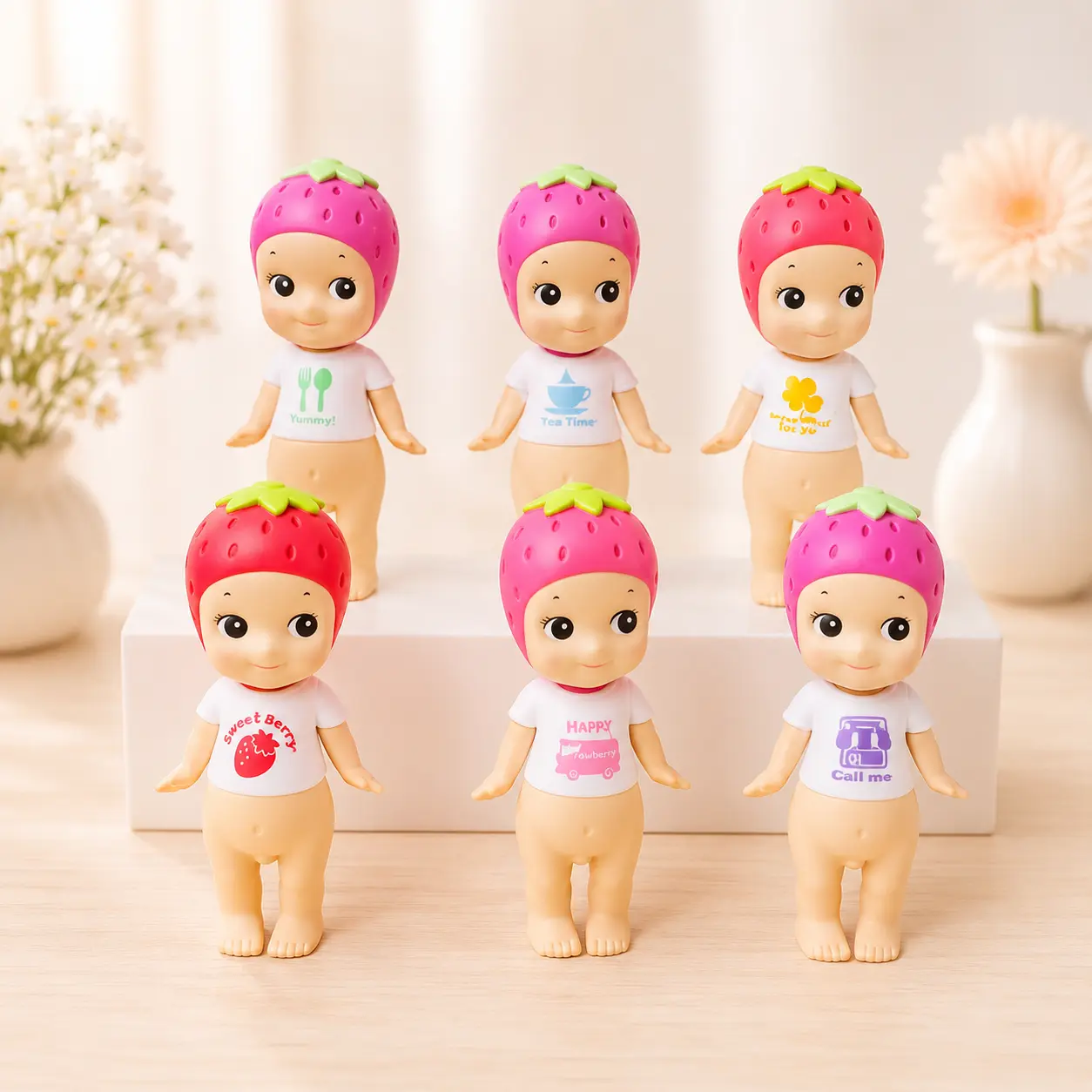 All Series Sonny Angel Strawbery | Kawaii Fruit Mini Figure | Hot Trend Blind Box | Cute Phone, Car & Desk Decor Gift
