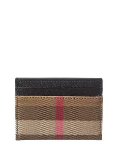 Burberry Check Card Case