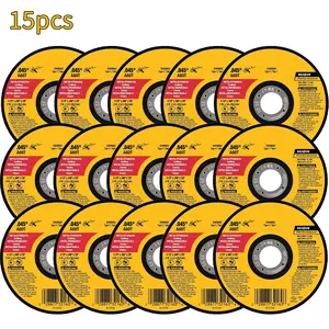 4-1/2 Inch Cut-Off Wheel, Angle Grinder Cutting Disc, General Purpose, 4-Pack