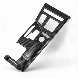 Interior Trim Sticker for Lexus ES300h ES200 ES250 2013 to 2017 Wood Grain Style Center Console Gear Shift Carbon Fiber Style cars accessories car decor auto accessories