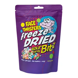 Face Twisters Freeze Dried Sour Candy Bitz 4.23 oz