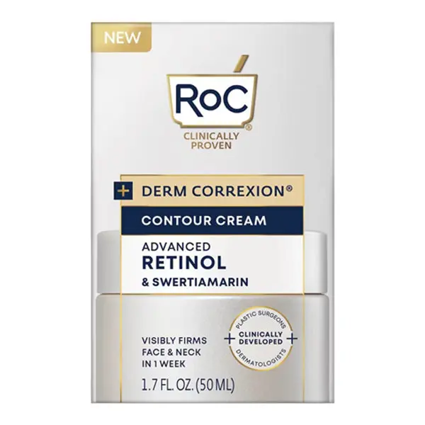 RoC Derm Correxion Contour Retinol Cream for Face and Neck 1.7oz