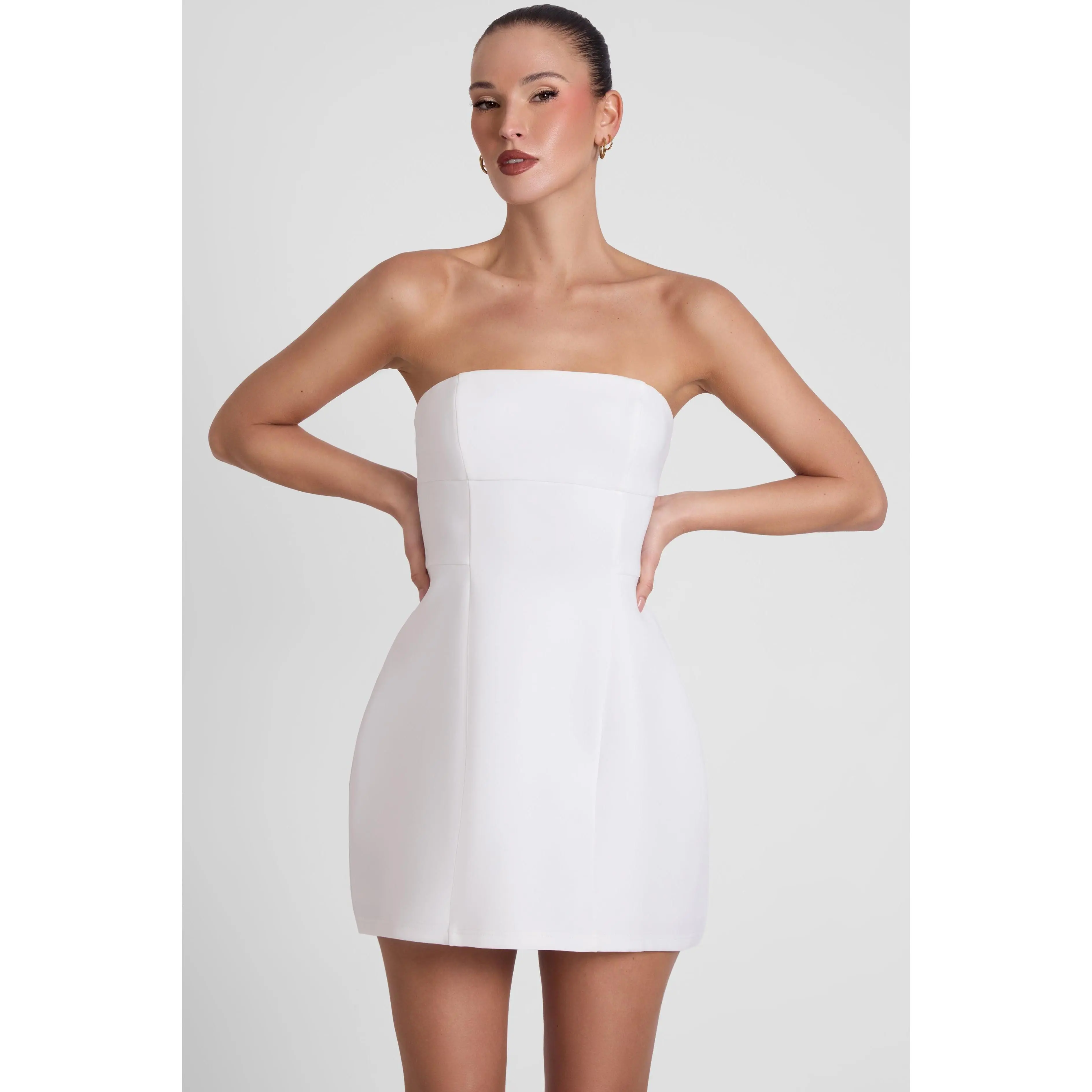 carters long sleeve mini dress white petite - TikTok Shop
