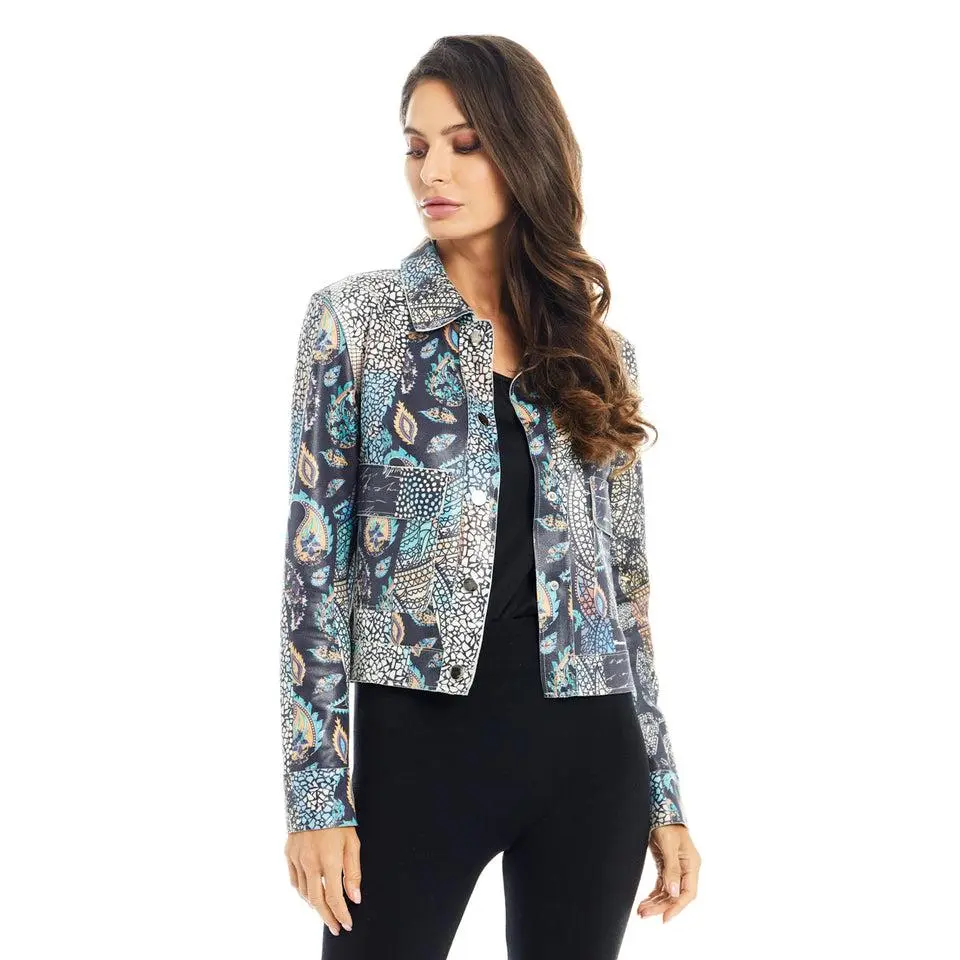 Persian Paisley Bolero Jacket