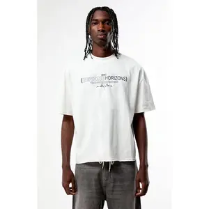 Pacsun Men's Beyond Horizons Cropped Boxy T-Shirt