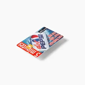 Soda mci prepaid phone card  credit card skin sticker for debit credit ebt