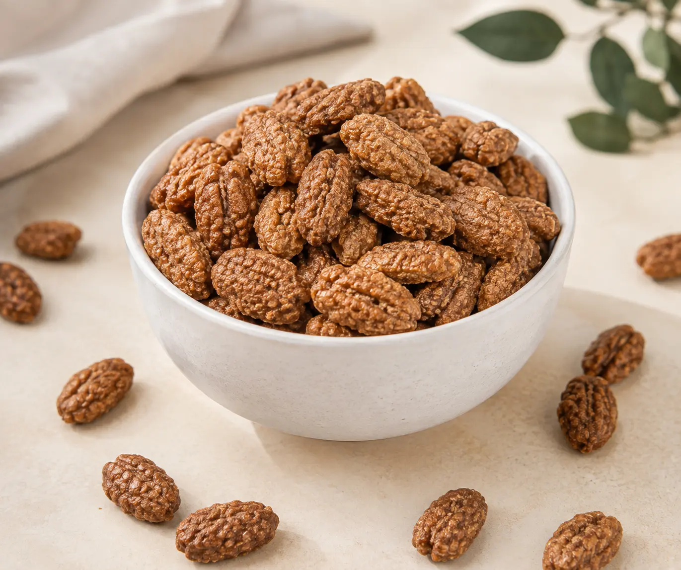 Praline Pecans – Southern Candied Pecans
