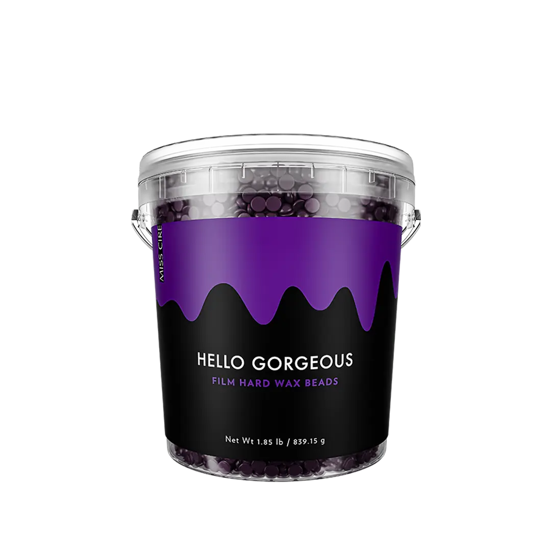 Hello Gorgeous Purple Film Hard Wax Beads - 1.85 Lb