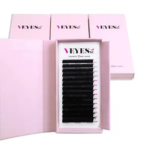 VEYESINC Cashmere Lashes Luxe  Eyelash Extensions Veyelash Faux Mink Individual Volume Lashes Soft Natural Lash Extensions for Makeup