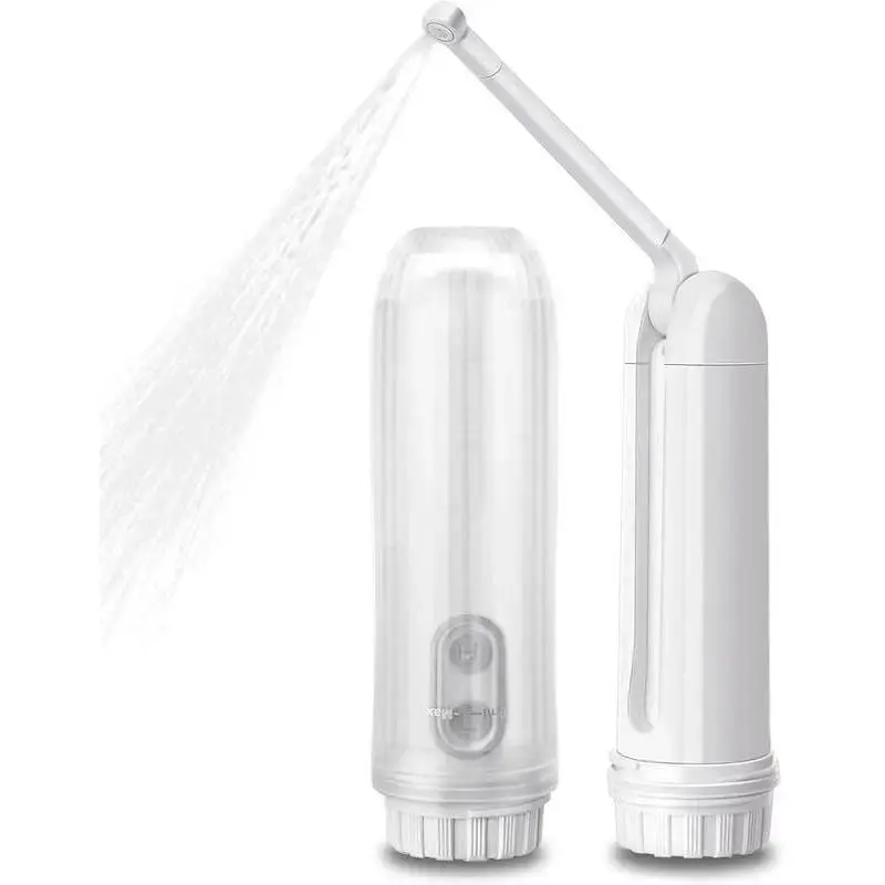 Portable Electric Bidet Sprayer - Handheld Travel Bidet with 2 Pressure Modes - Waterproof Foldable Pocket-Sized & Cordless for Bathroom Ultimate Personal Hygiene Cleaning at Home and Camping,summervibes