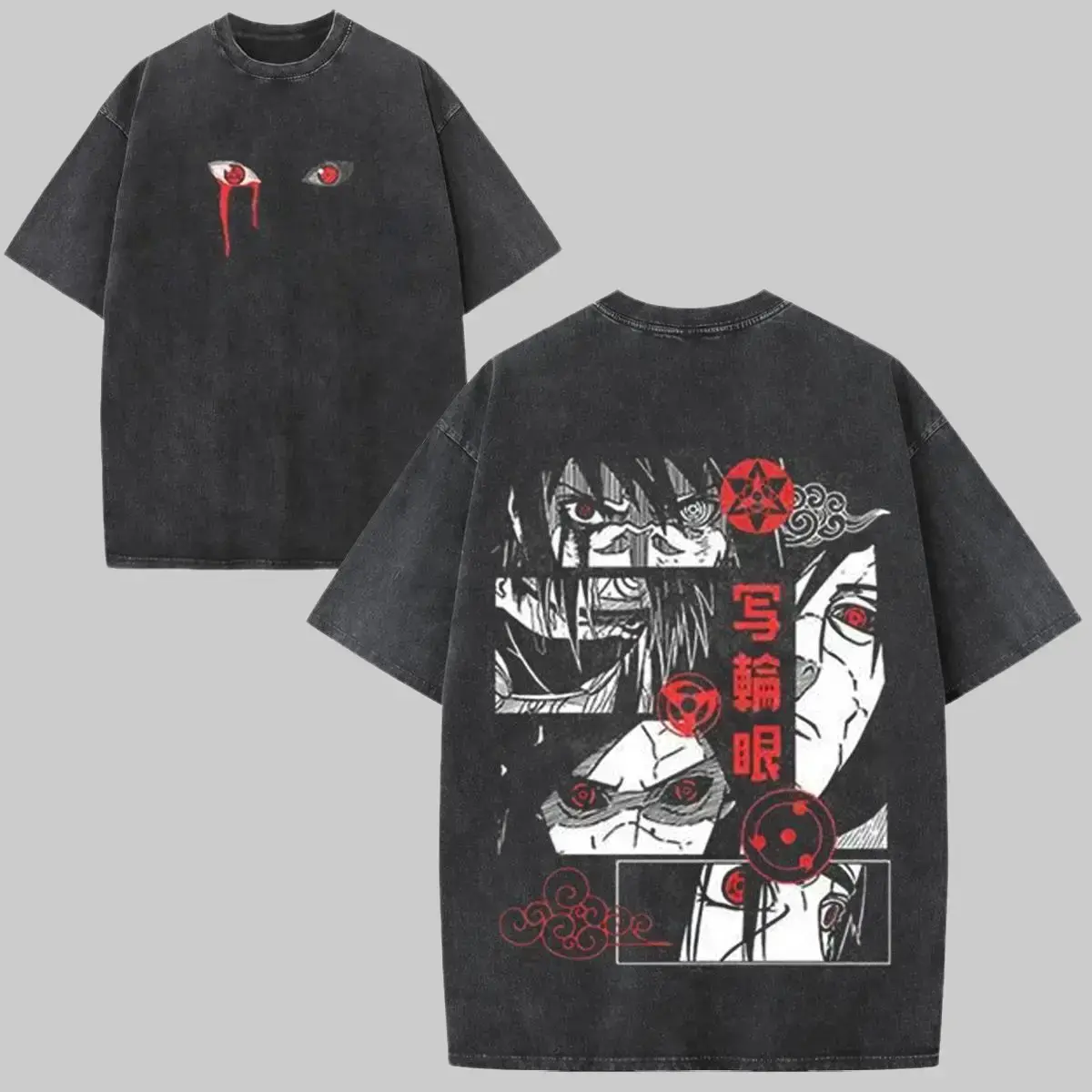 Anime Tee Vintage Washed Oversized Graphic 100% Cotton T-Shirt Streetwear Unisex Top,men's t shirts,graphic shirts,humor graphic tee,cotton graphic tees, funny graphic tee,vintage shirts,good graphic tees,book merch,men's summer t shirts, kmfdm shirt