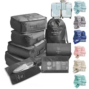 8-Piece Travel Packing Cube Set