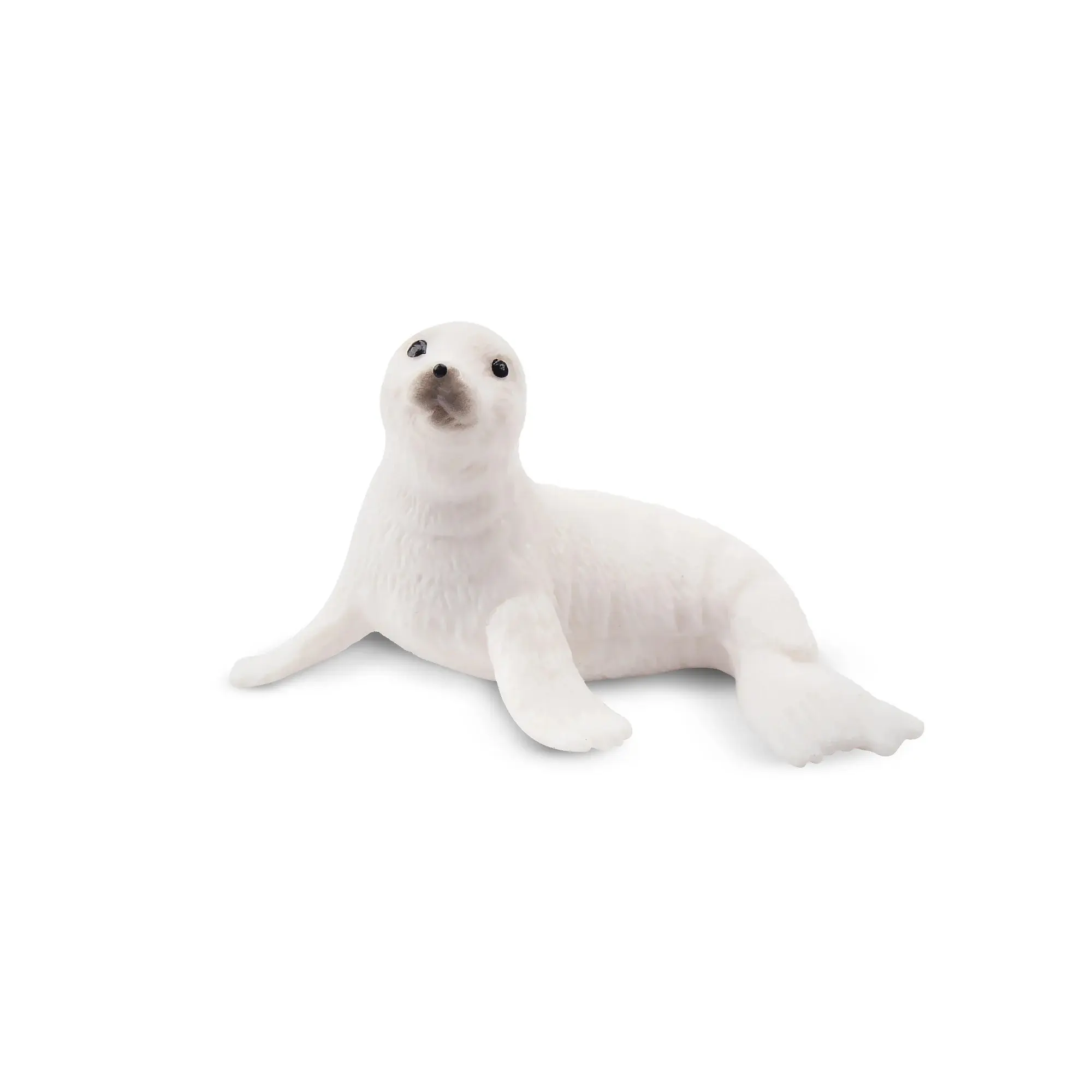 Toymany Hand-Painted Plastic Mini Arctic Seal Figurine - Unisex Aquatic Animals Model for Early Education, Montessori Sensory Play, Collectible Displays & Thoughtful Gifts, Mini Figurine