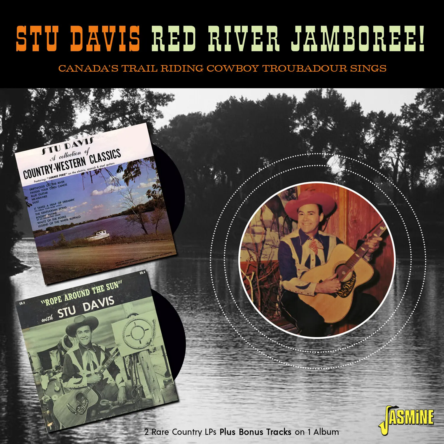 Stu Davis - Red River Jamboree - Canada's Trail Riding Cowboy Troubadour Sings  [COMPACT DISC - CD] UK - Import