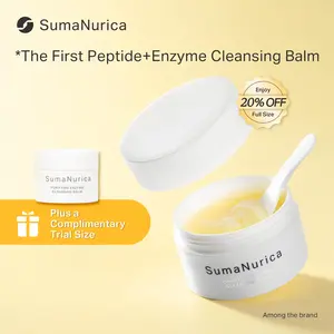 SumaNurica 3-in-1 Enzyme Cleansing Balm with Biotech Peptides – Cleanse, Remove Makeup & Comfort Skin (100g)