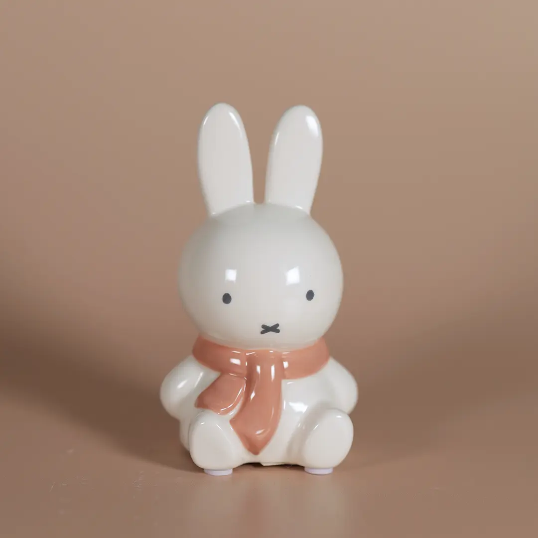 Miffy's Blush Scarf Figurine Miffy's Blush Scarf Figurine