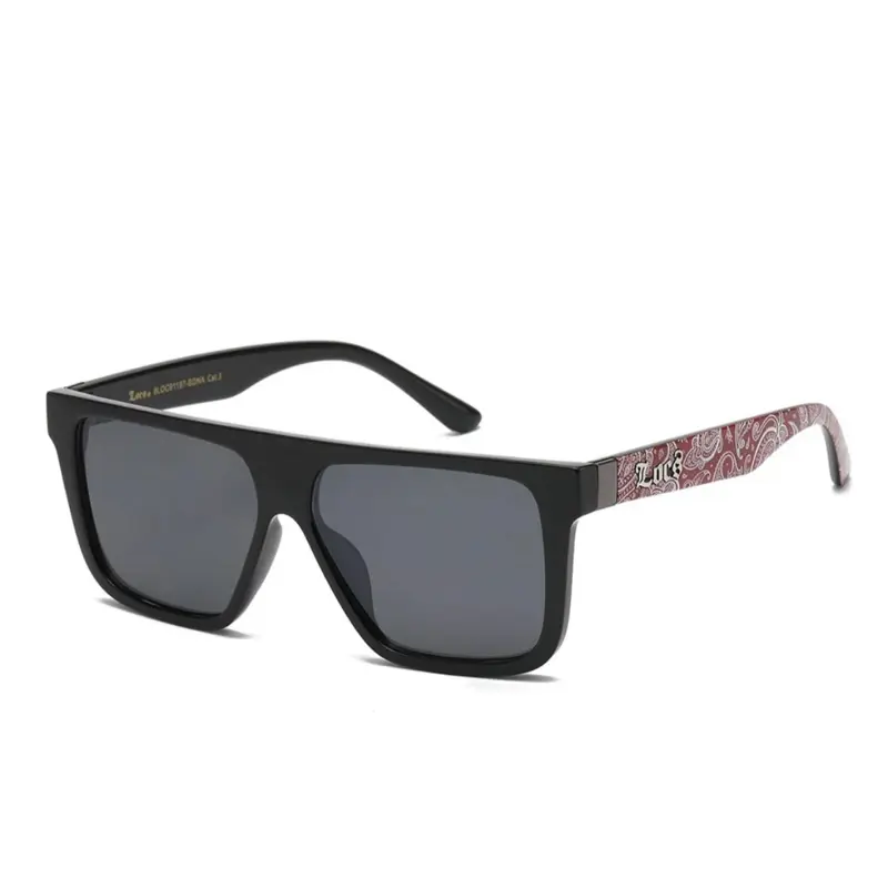 Locs Square Bandana Frame Sunglasses New 2025 Style with Black Frame and Durable Design Accessory Trendy