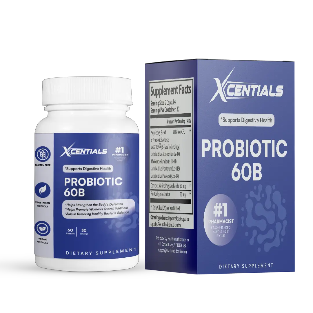 Xcentials Probiotic 60B Healthcare Edible