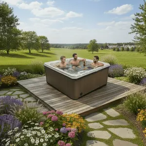 Cyanna Valley Supreme X Spa - 6-Seat Luxury Spa with Dual-Pump Jet Power & Advanced Heating for Ultimate Relaxation & Performance