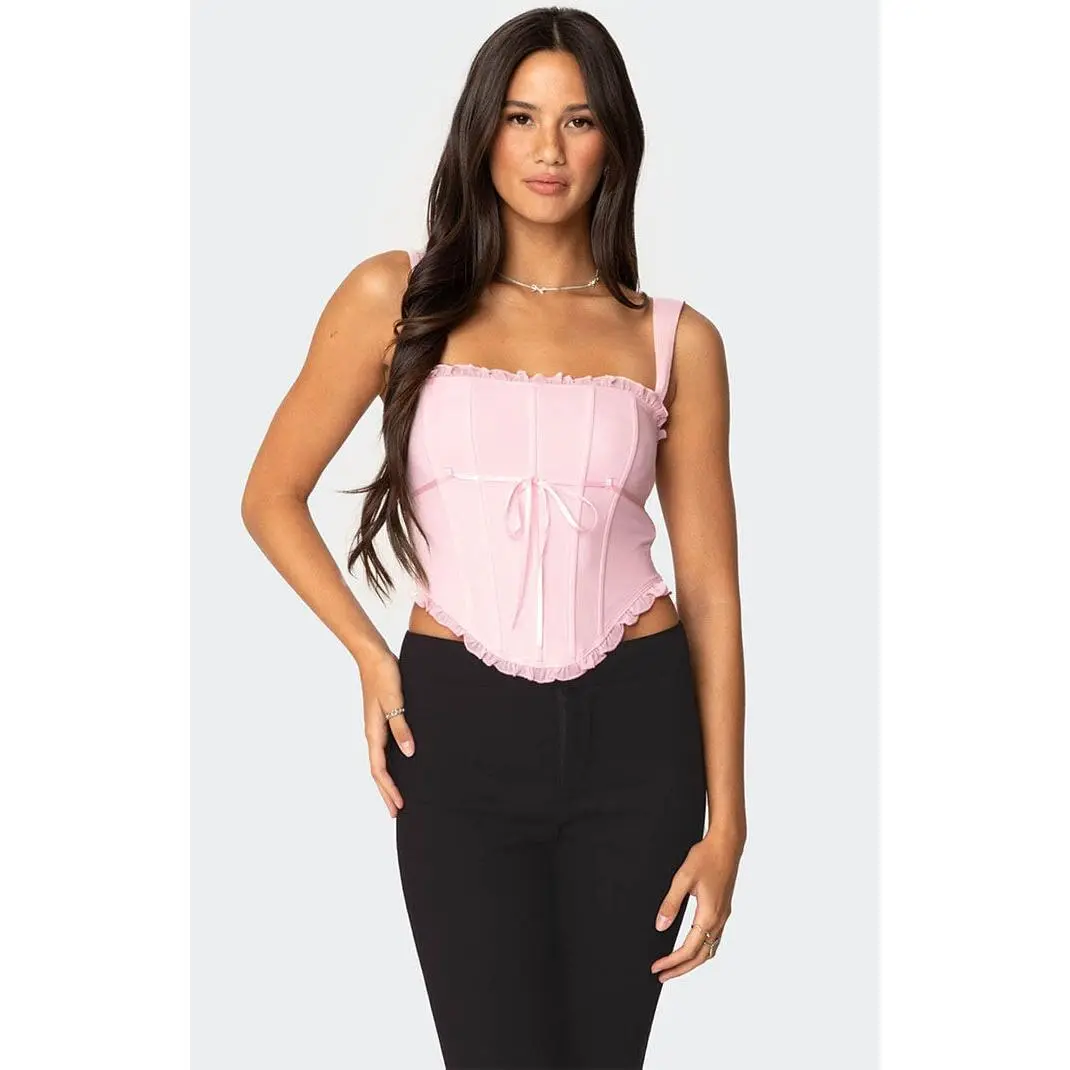 Edikted Women's Coquette Mesh Corset