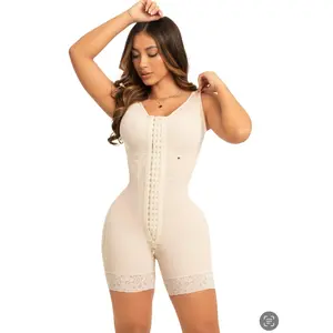 9456 Diamond Full Body Colombian Adjustable high Compression Shapewear