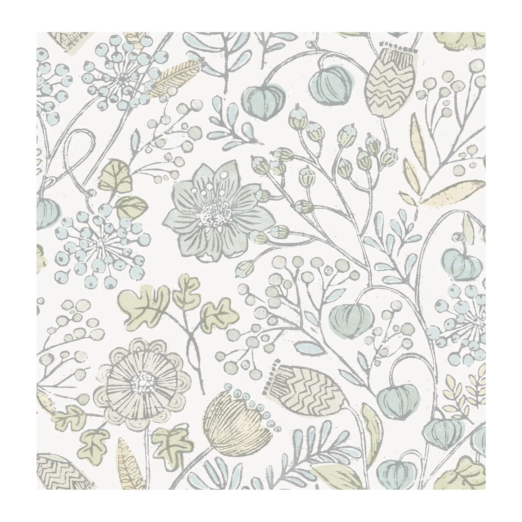 NuWallpaper Southern Trail Blue/Green Peel andStick Wallpaper NuWallpaper Southern Trail Blue/Green Peel andStick Wallpaper