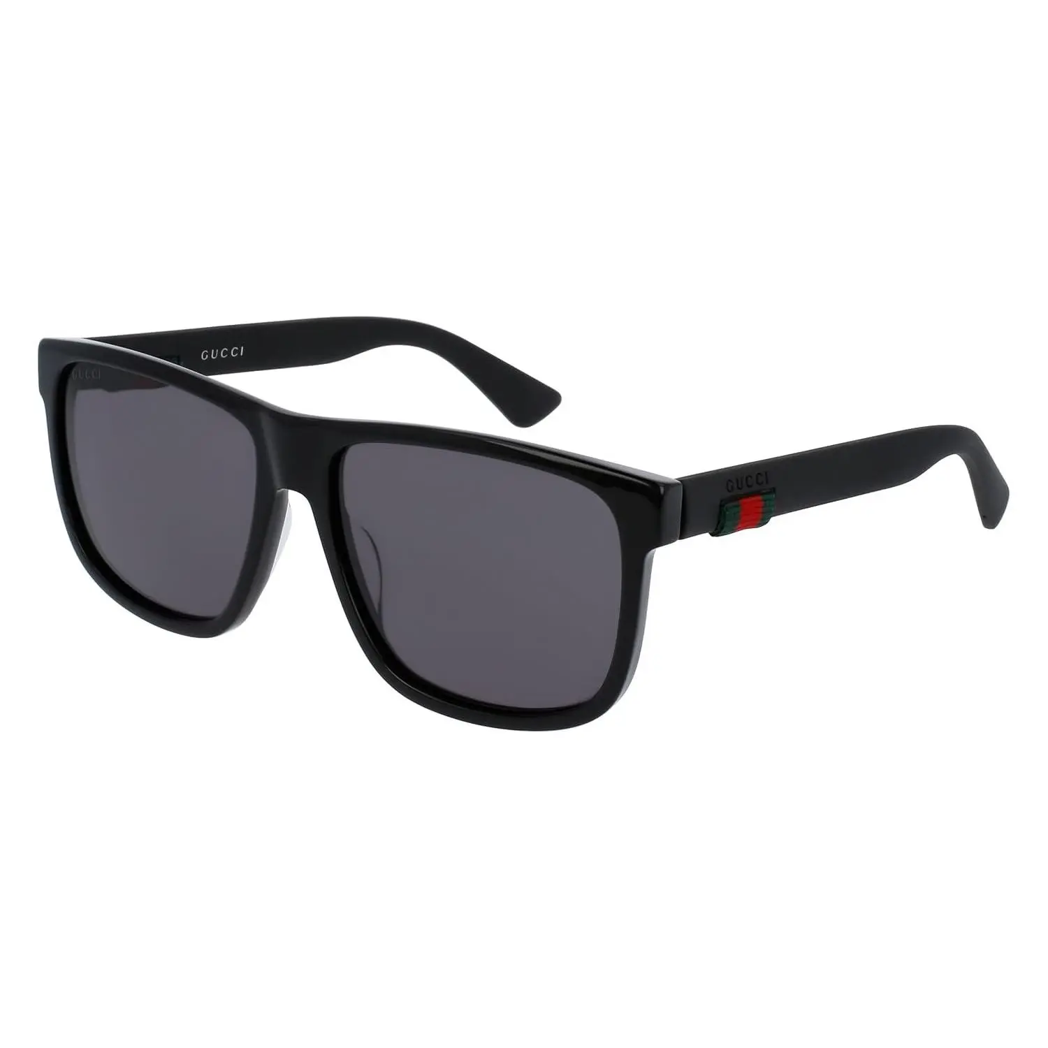 Gucci GG 0010 S- 001 BLACK/GREY Sunglasses,male, 58-16-145