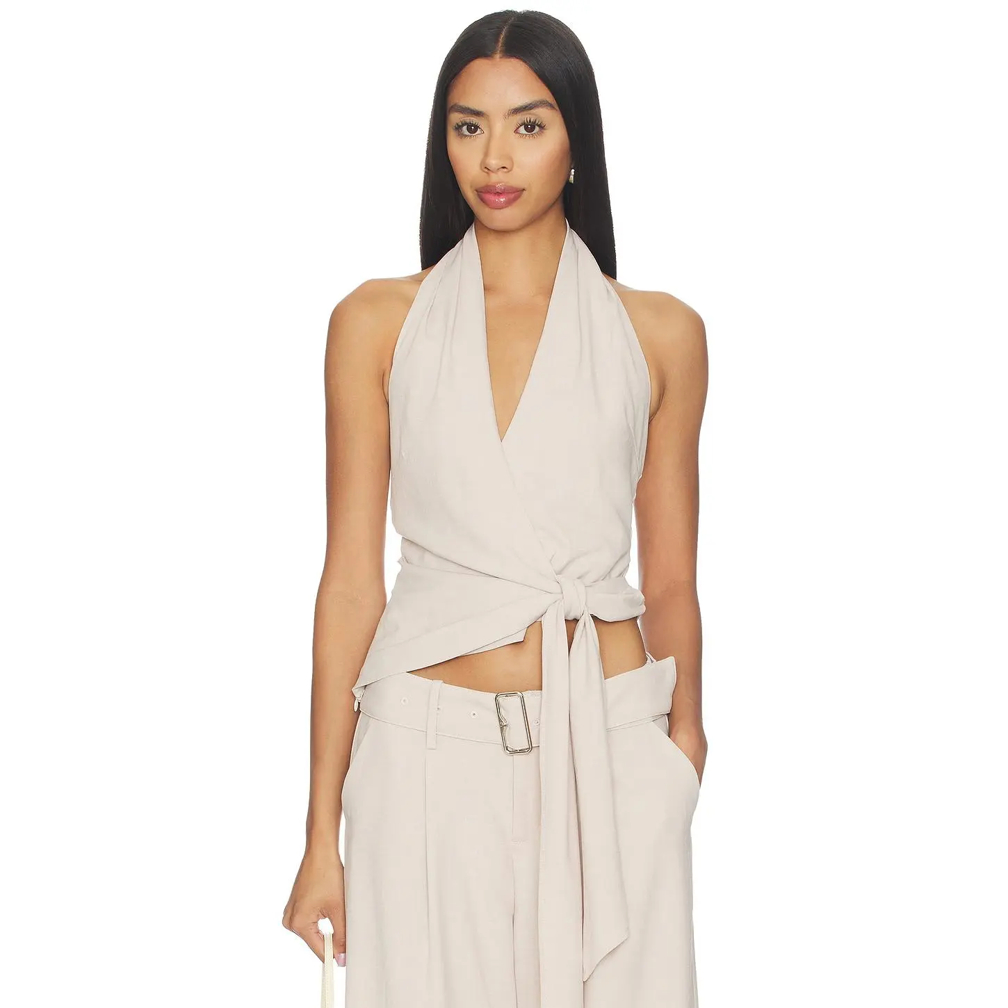 SOVERE Deena Top in Beige