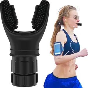 Adjustable Resistance Breathing Muscle Trainer, Fitness Equipment, Home Gym Equipment, Home Workout Equipment, Home Training Equipment, Training Tool, Portable Design, Durable Silicone Material, Easy Clean, Ideal for Daily Exercise & Recovery