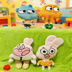 World of Gumball Gumball's Wonderful World Anime Peripheral Doll Plush Toy Soft Stuffed Doll Kawaii Stuffed Animals