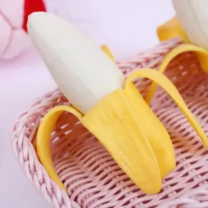 Peeled Banana Squishy Sensory Toy Stress Relief Fidget