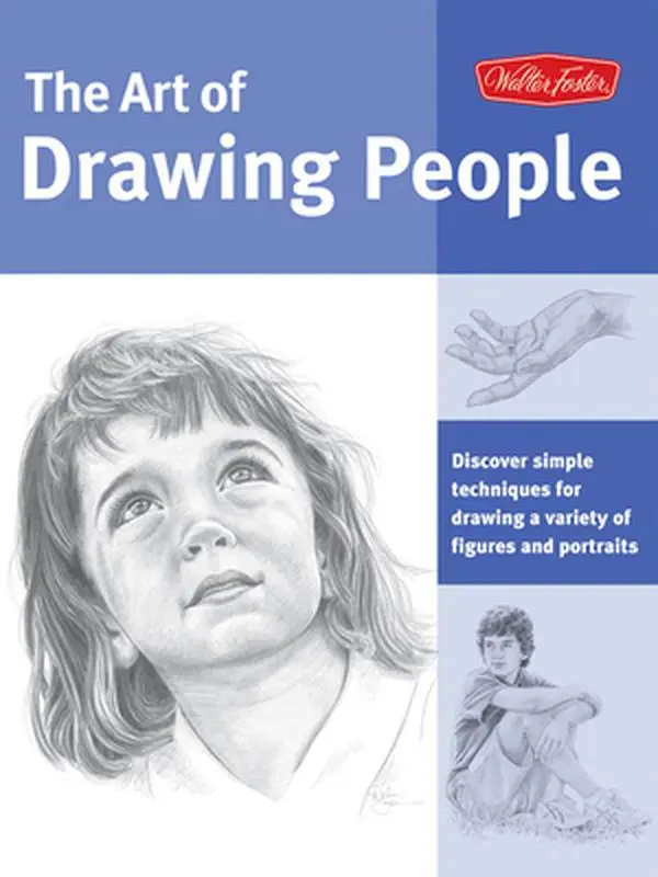 Used Paperback Book - The Art of Drawing People: Discover Fundamental Techniques for Sketching Graphite Figures & Portraits for Art Practice by Debra Kauffman Yaun (English, Walter Foster Publication)