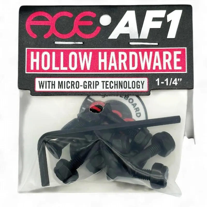 Ace 1-1/4 in Allen Hollow Bolts with Gripper Heads - Includes Allen Wrench, Sticker, Key for Board Setup