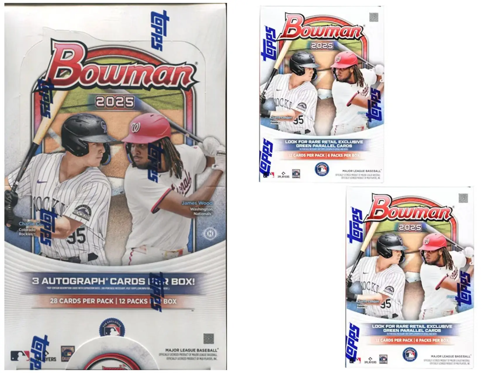 1x 2025 Bowman jumbo box & 2x 2025 Bowman blaster box - PYT break - 3 total boxes - 250519-2