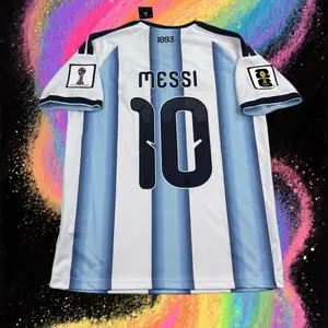 2026 Argentina Messi 10 Short Sleeve Soccer Jersey