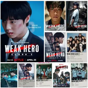 W-Weak H-Hero Class 1 Poster Bedroom Home Decor Art Poster Perfect Gift for Family and Friends
