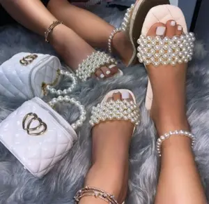 Pearl Slide Sandals