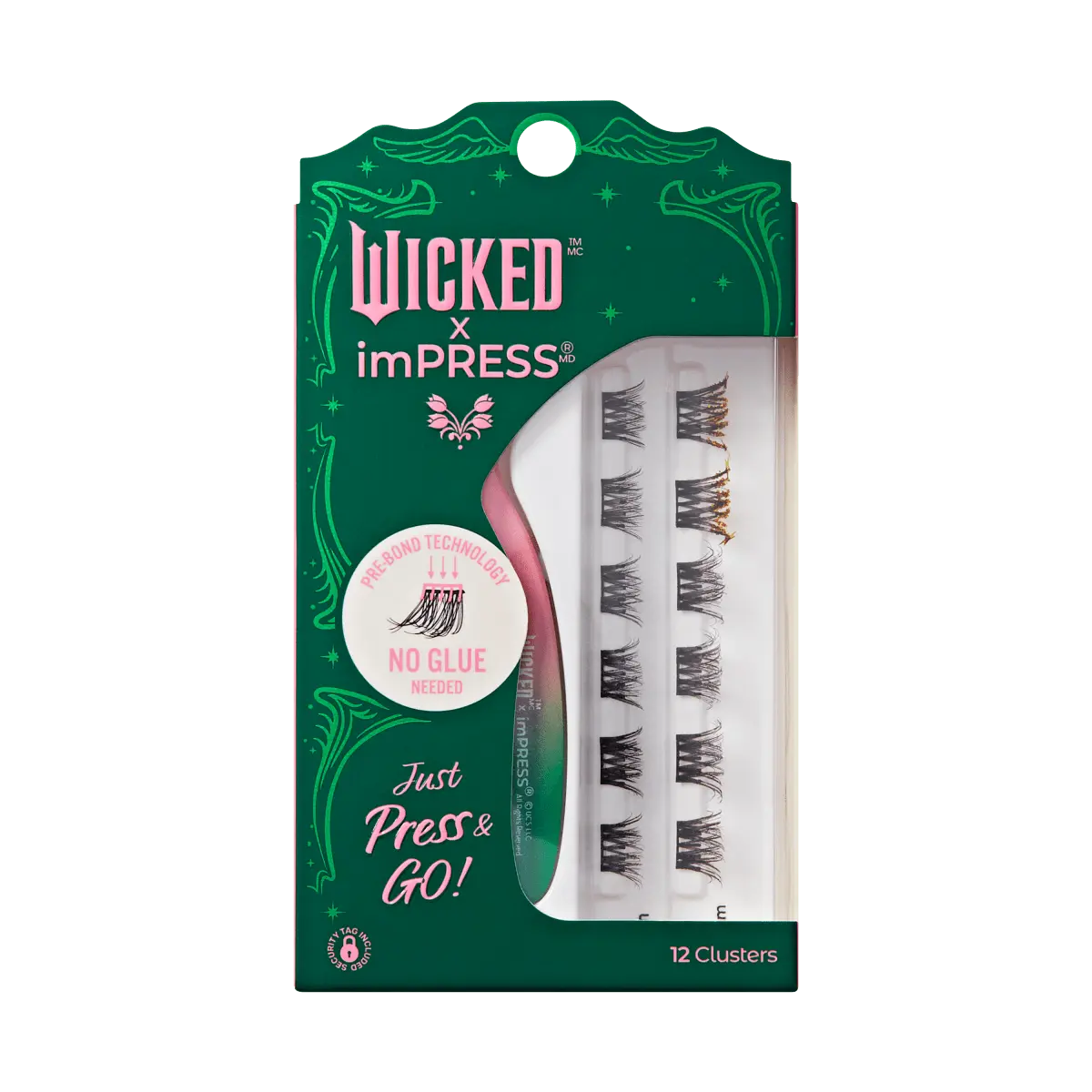 WICKED X imPRESS Falsies Self Adhesive Lash Clusters | Wizard's Palace