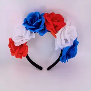 American Flag Headband for Fourth of July Celebration Patriotic Hair Accessories Festival Headwear Party Supplies