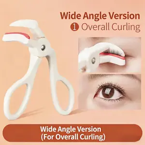 Portable Eyelash Curler - Wide-Angle & Partial Lash Curling Tool for Long-Lasting Curls, Perfect for Students, Office Workers, Fashion Bloggers & Party-Goers, Beauty