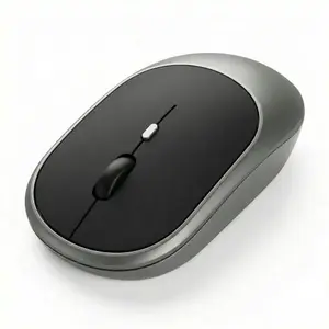 Wireless Rechargeable Mouse, Slim Portable Office Mouse for Work, Study, Home