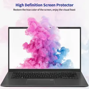 2pcs for 16 Inch HP Dell Sony Samsung Lenovo Acer MSI Razer Blade LG Gram HD True Color Laptop Screen Protector 16:10 Ratio Scratch Resistant Transparent Shield Plastic
