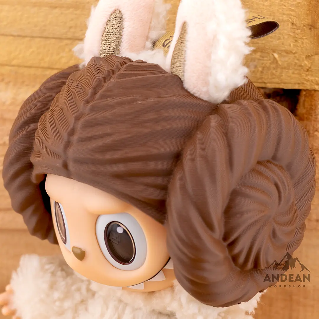 Collectible Space Princess Wig for Plush doll