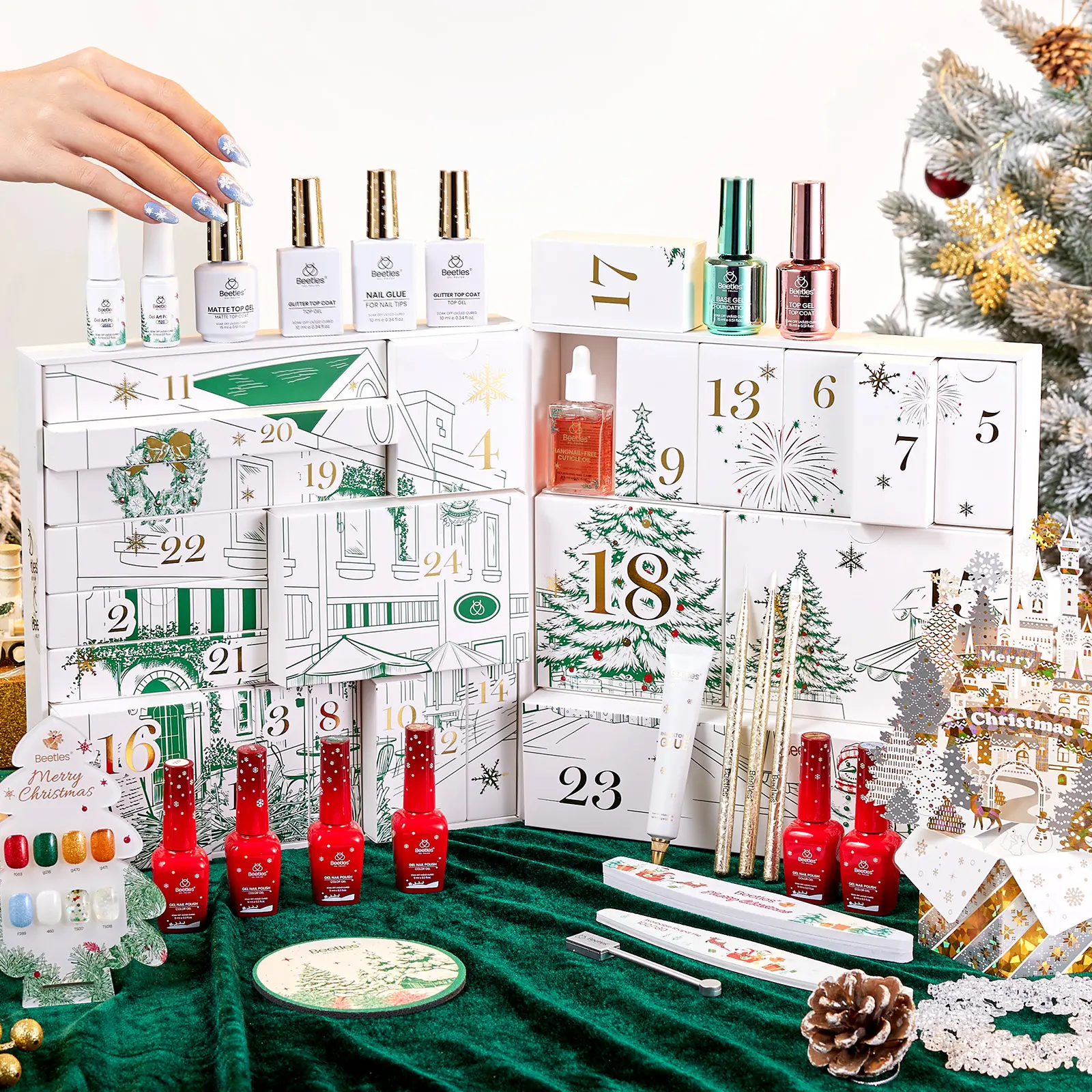 2025 Christmas Advent Calendar - Merry Glitzmas