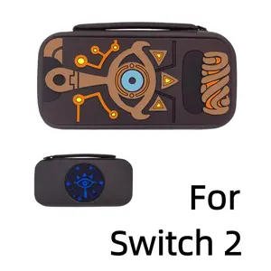 nintendo Switch 2 Storage Bag, Travel Protection Case, Waterproof Shockproof, Hard Shell Portable Cover, Accessories Organizer