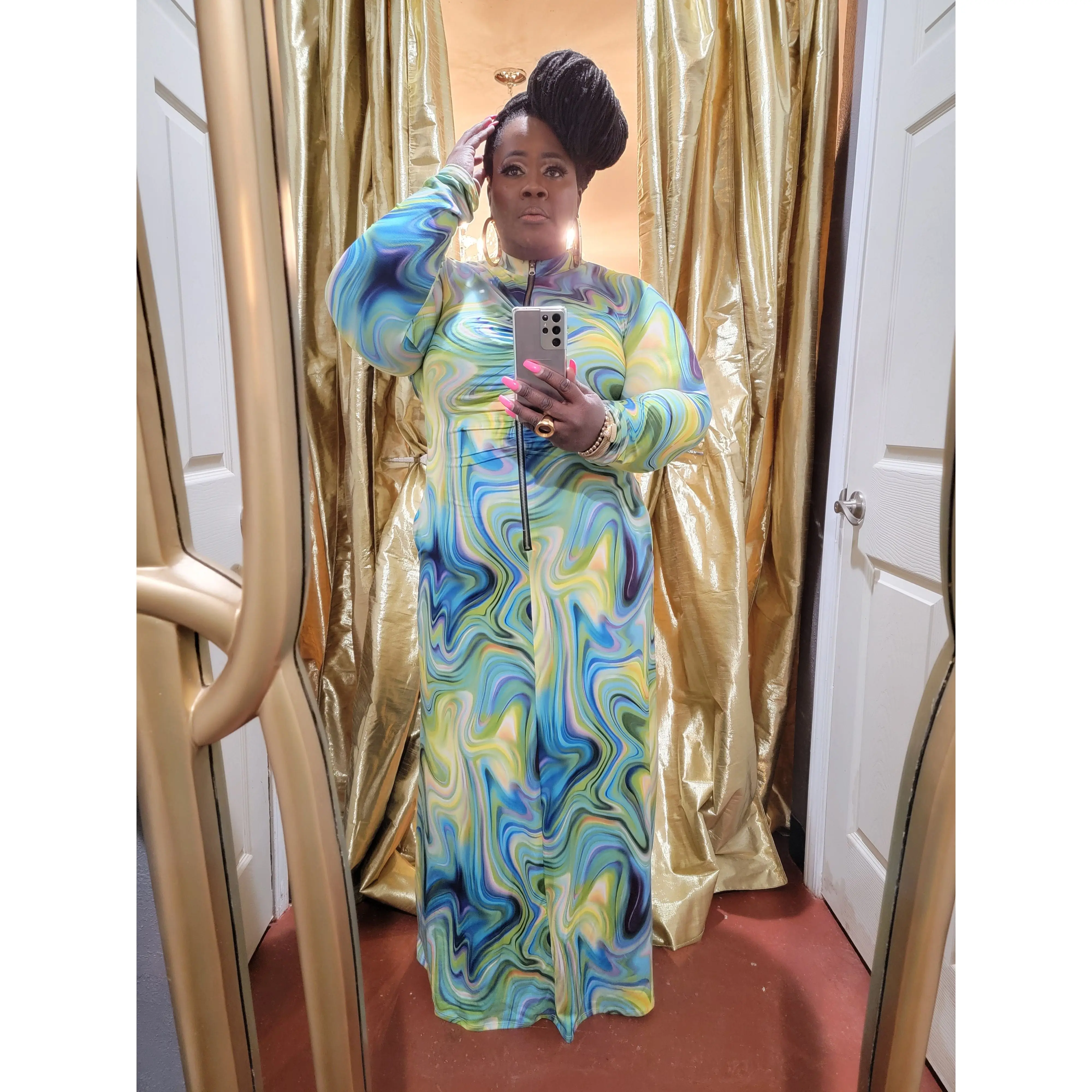 Show Your Curves Plus Size Maxi Dress