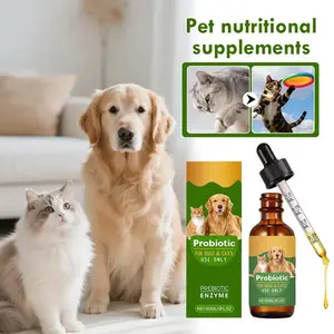Pet Nutrition Supplement Probiotic Drops Containing Enzymes Used For Pet Digestion And Immune Daily Health Supplement