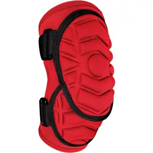 Exxact Sports Defender Plus Softball Elbow Guard Baseball, Batters Baseball Elbow Guard Youth & Adult with Adjustable Straps - (Red)